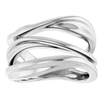 Twist Negative Space Ring
