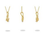 Cultured Seed Pearl Buddha Hand Necklace