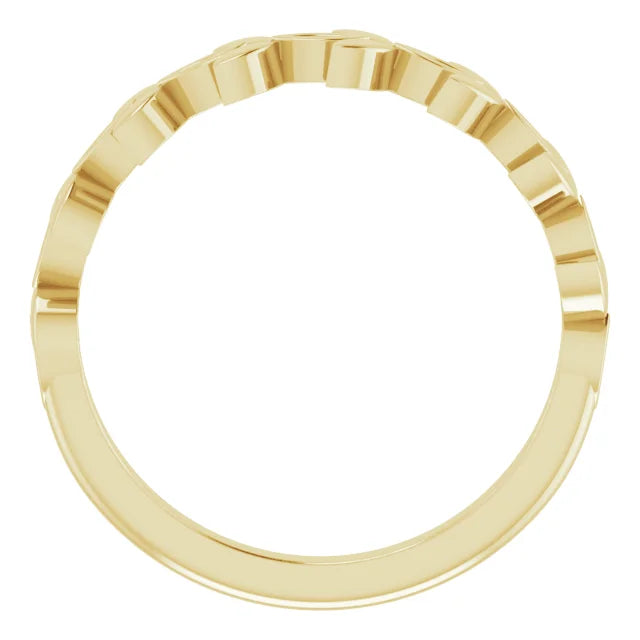 Stackable Floral Ring