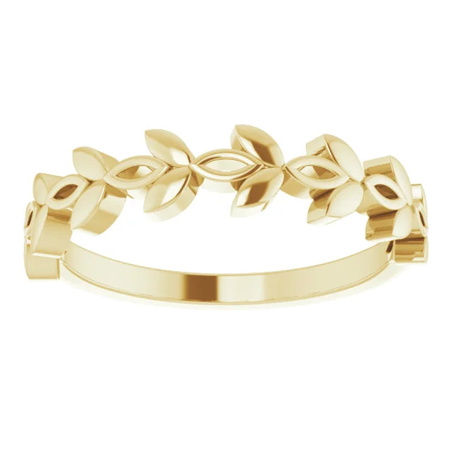 Stackable Floral Ring