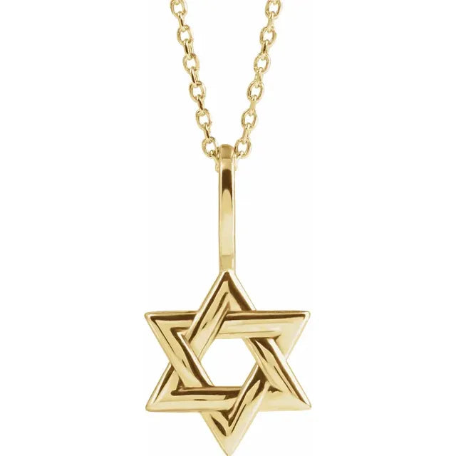 Star of David Necklace