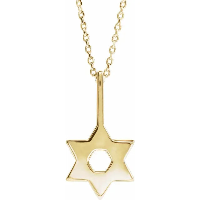 Star of David Necklace