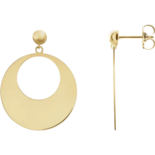 Circle Dangle Earrings