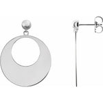 Circle Dangle Earrings