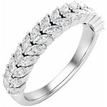 Lab Grown Diamond Marquise Anniversary Band