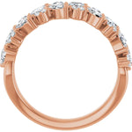 Multi-Shape Lab Grown Diamond Anniversary Band