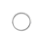 Leaf Motif Diamond Anniversary Band