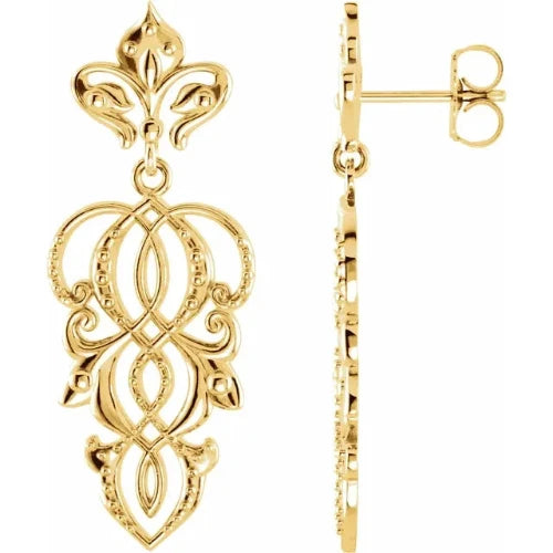 Fleur-de-Lis Earrings