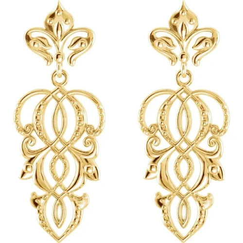 Fleur-de-Lis Earrings