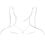 Cultured Akoya Pearl and Diamond Bar Necklace