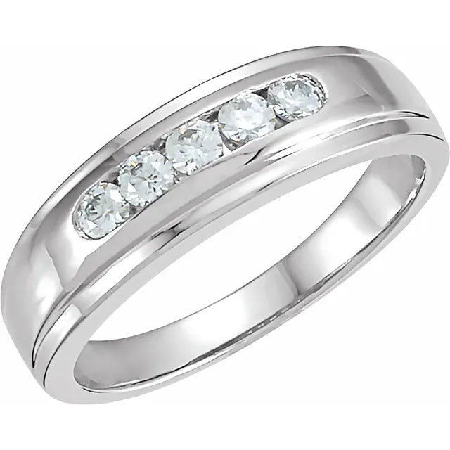 Elias Men's Diamond Band