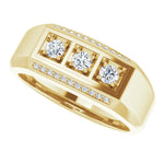 Étienne-Hugo Men's Diamond Band