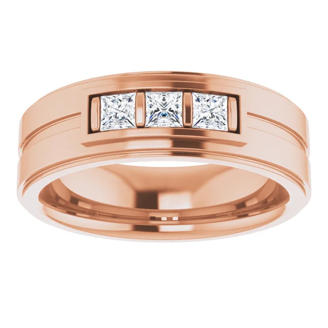 Gaël Men's Diamond Band