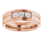 Gaël Men's Diamond Band