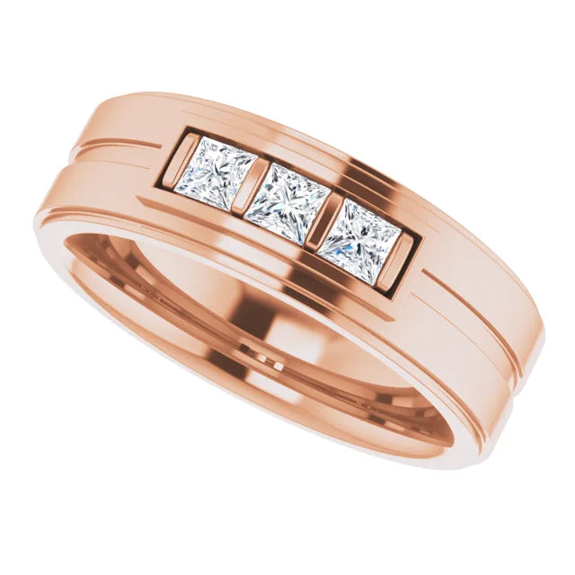 Gaël Men's Diamond Band