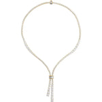 26 1/5 Ct Lab-Grown Diamond Tennis Necklace