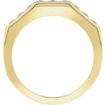 Jean-Luc Men's Lab-Grown Diamond Band