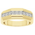 Jean-Luc Men's Lab-Grown Diamond Band