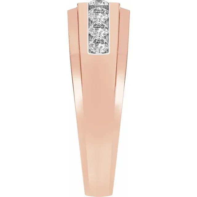 Jean-Luc Men's Lab-Grown Diamond Band