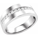 Lucien Men's Lab-Grown Diamond Band