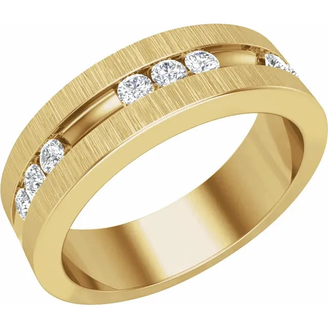 Romain Men's Diamond Band