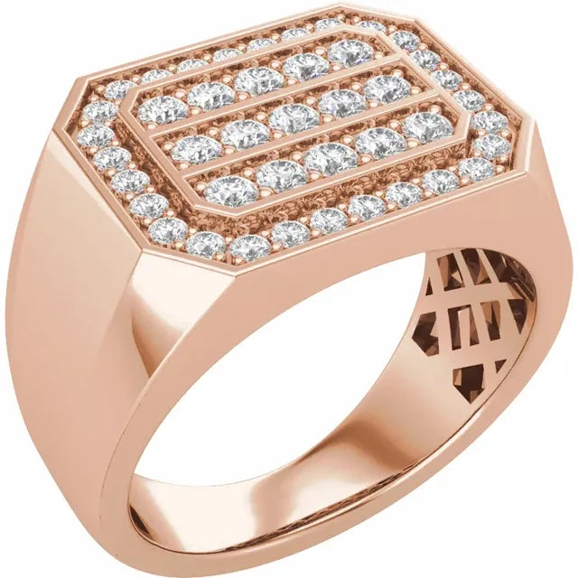Valentin Men's Lab-Grown Diamond Ring