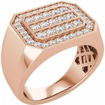 Valentin Men's Lab-Grown Diamond Ring