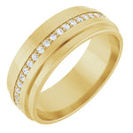 Yves-Louis Men's Diamond Eternity Band