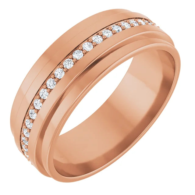 Yves-Louis Men's Diamond Eternity Band