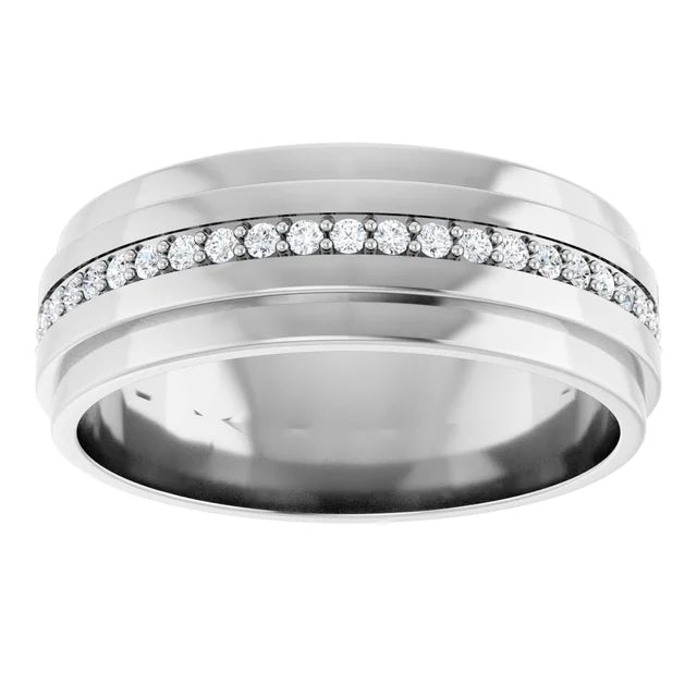 Yves-Louis Men's Diamond Eternity Band