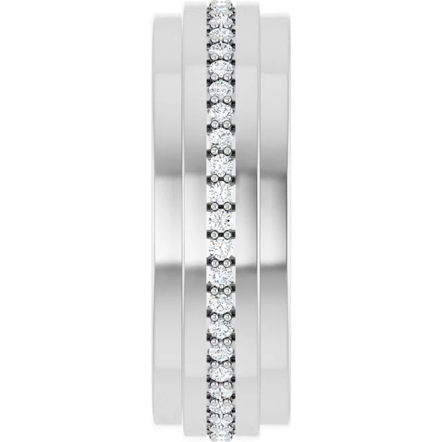 Yves-Louis Men's Diamond Eternity Band