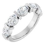 2CT Lab Grown East-to-West Diamond Anniversary Band