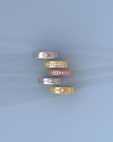 Léon Men's Diamond Ring