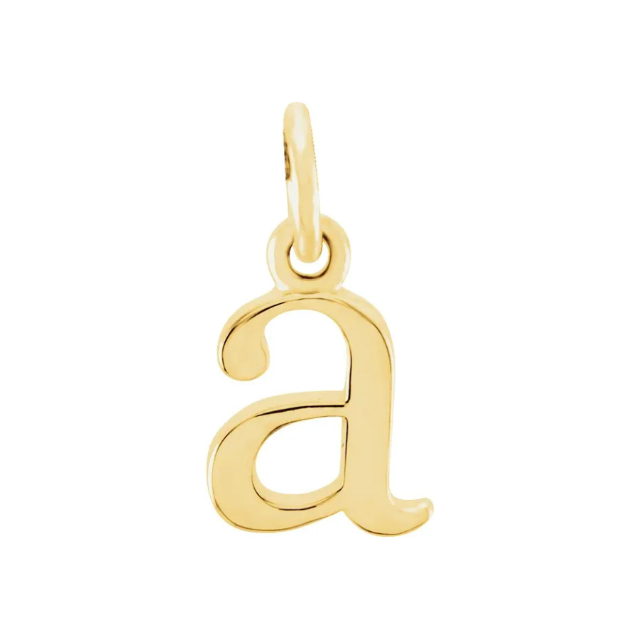 14K Initial Charm