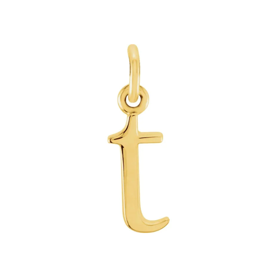 14K Initial Charm