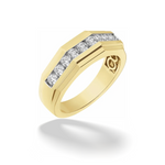 Jean-Luc Men's Lab-Grown Diamond Band