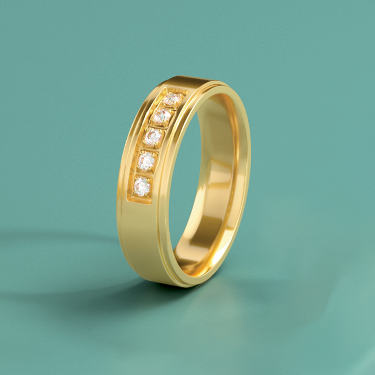 Mathis Men's Diamond Band