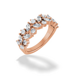 Multi-Shape Lab Grown Diamond Anniversary Band