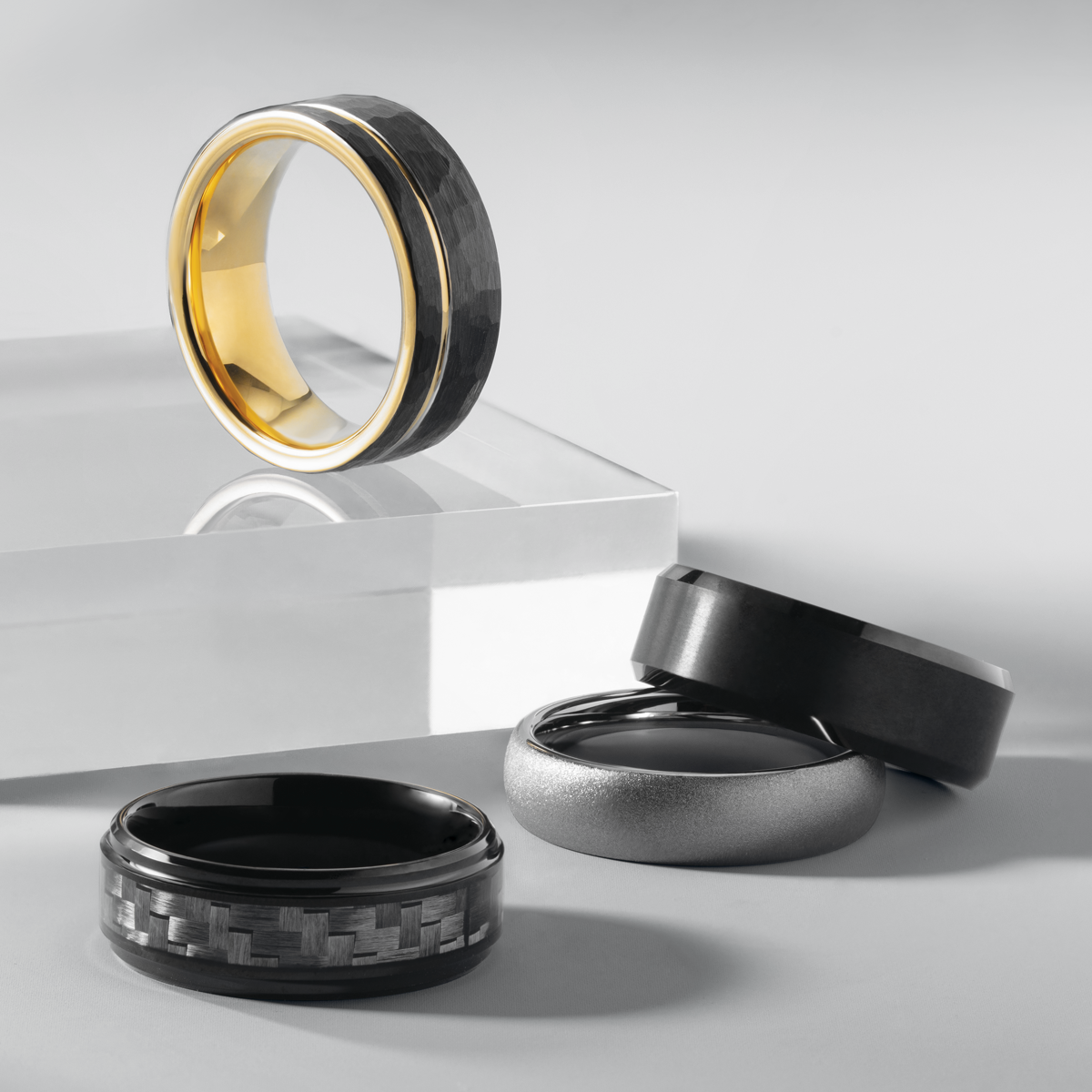 Phillipe Men's Tungsten Ring