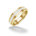 Raphael Men's Lab-Grown Diamond Band