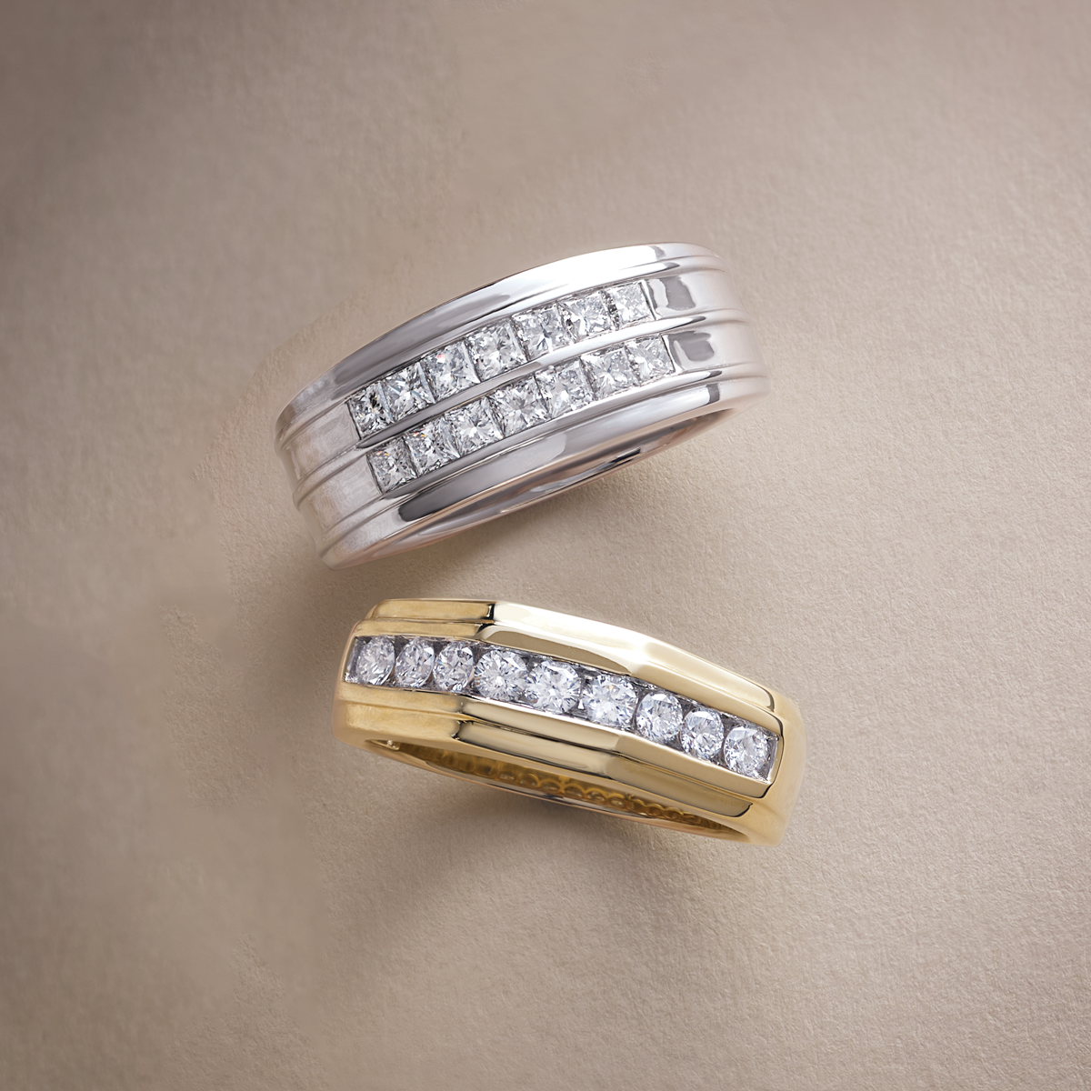 Sébastien Men's Lab-Grown Diamond Band