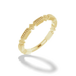 Stackable Geometric Bead Ring