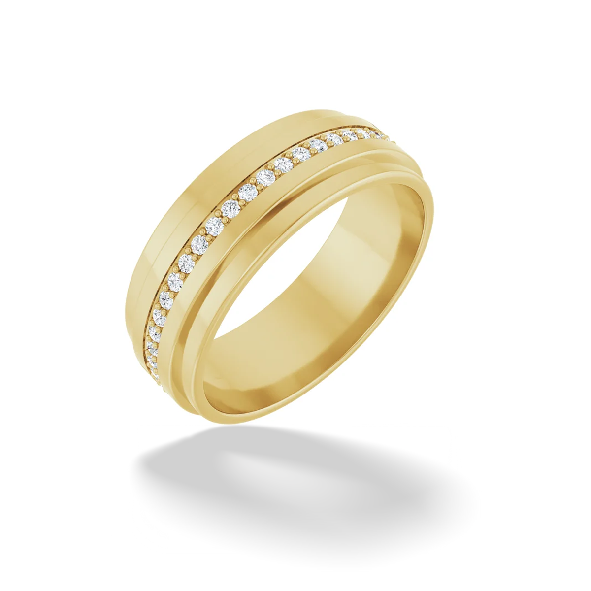 Yves-Louis Men's Diamond Eternity Band