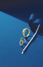 6 1/5 CTW Lab-Grown Diamond Baguette Line Bracelet