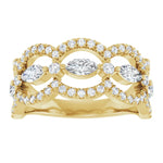 1 Carat Diamond Anniversary Band