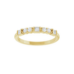 Round & Princess Lab-Grown Diamond Stackable Ring