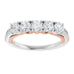 1CT Natural Diamond Anniversary Band