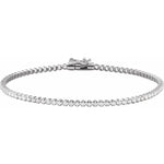 1 5/8 CTW Natural Diamond Line Bracelet
