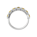 Natural Yellow Diamond Anniversary Band