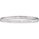 Hammered Bangle Bracelet